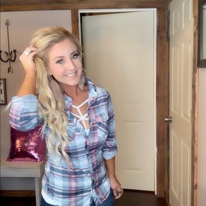 Size Small Flannel Milk & Honey